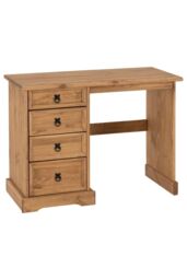 Seconique Corona 4 Drawer Dressing Table in Natural - thumbnail 1