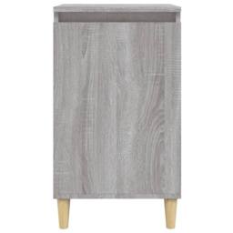 Berkfield Home Bedside Cabinet Grey Sonoma 40x35x70 cm Engineered Wood - Size: 40 x 35 x 70 cm - thumbnail 5