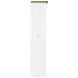 Berkfield Home Bookcase BODO Brown 80x38x180 cm Solid Wood Pine 5-Tier - Size: 80 x 38 x 180 cm - thumbnail 4