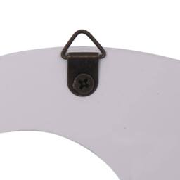 Berkfield Home Wall Mounted Coat Rack FAMILY 74x29.5 cm in White - thumbnail 5