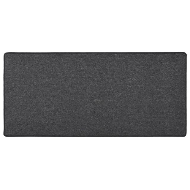 Berkfield Home Carpet Runner Anthracite 50x100 cm in Black - Size: 100 cm diameter - image 1