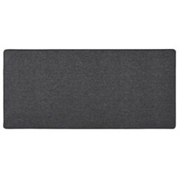 Berkfield Home Carpet Runner Anthracite 50x100 cm in Black - Size: 100 cm diameter - thumbnail 1