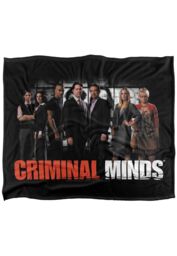 ViacomCBS/Nickelodeon Criminal Minds The Brain Trust Silky Touch Super Soft Throw Blanket 152 X 127 cm in White - thumbnail 1