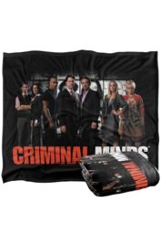 ViacomCBS/Nickelodeon Criminal Minds The Brain Trust Silky Touch Super Soft Throw Blanket 152 X 127 cm in White - thumbnail 2