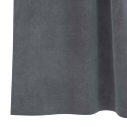 Berkfield Home Modern Blackout Curtains with Hanging Loops 2 pcs Super Light Gre in Grey - thumbnail 7
