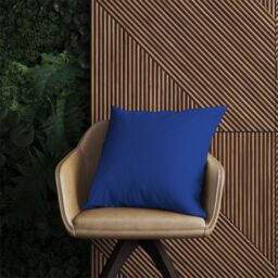 Warren Reed - Designer Royal Blue Outdoor Cushion - Size: 60 cm x 60 cm - thumbnail 2