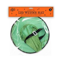 Garden Greatness Set of 3 LED Halloween Hanging Witch Hats Light Up - Size: 1 Pack - thumbnail 2