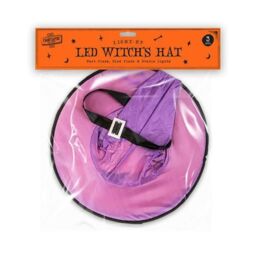 Garden Greatness Set of 3 LED Halloween Hanging Witch Hats Light Up - Size: 1 Pack - thumbnail 3