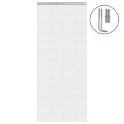 Berkfield Home Chain Door Fly Screen 90x212 cm Aluminium in Silver - thumbnail 2