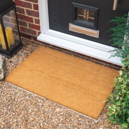 Nicola Spring Coir Door Mats - 90 x 60cm - Set of 2 in Brown - Size: 60 cm x 90 cm - thumbnail 6