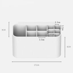 NESTLUNE Electric Toothbrush Holder Large Bathroom Caddy Storage in White - thumbnail 2