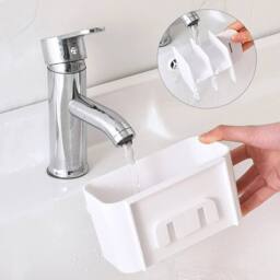 NESTLUNE Electric Toothbrush Holder Large Bathroom Caddy Storage in White - thumbnail 5