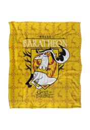Warner Brothers Game Of Thrones Officially Licensed Silky Touch Super Soft Throw Blanket 152 x 127 cm in White - thumbnail 1