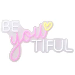 Signography Neon Collection Wall Sign with USB - Be you tiful - thumbnail 2