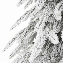 Berkfield Home Christmas Tree with 300 LEDs White 210 cm PE & Steel - thumbnail 7