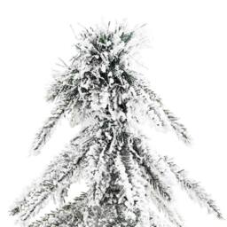Berkfield Home Christmas Tree with 300 LEDs White 210 cm PE & Steel - thumbnail 6