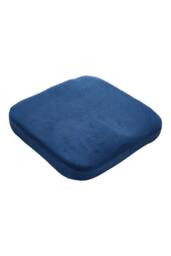 Living and Home Memory Foam Non-slip Seat Cushion in Blue - thumbnail 4