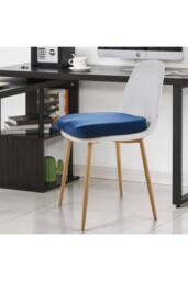 Living and Home Memory Foam Non-slip Seat Cushion in Blue - thumbnail 3