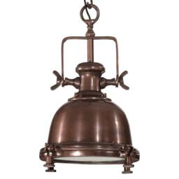 Berkfield Home Pendant Lighting 35x35x153 cm¬†Aluminium in Copper - Size: 35 x 35 x 153 cm - thumbnail 3