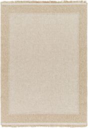 Livabliss Mirage-Cottage Tan Beige Fringe Jute-Look In- & Outdoor Rug - Size: 160 cm x 215 cm - thumbnail 2