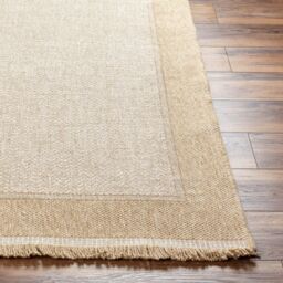 Livabliss Mirage-Cottage Tan Beige Fringe Jute-Look In- & Outdoor Rug - Size: 160 cm x 215 cm - thumbnail 5