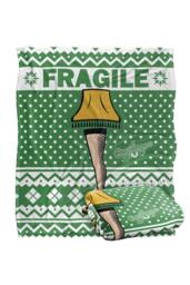 Warner Brothers A Christmas Story Blanket, 152x127 cm Fragile Soft Throw Blanket - thumbnail 2