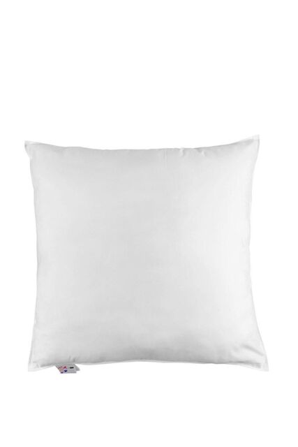 Homescapes Goose Feather & Down Euro Continental Square Pillow - 80cm x 80cm in White - Size: 80 cm x 80 cm - image 1