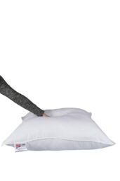 Homescapes Goose Feather & Down Euro Continental Square Pillow - 80cm x 80cm in White - Size: 80 cm x 80 cm - thumbnail 3