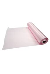 Neel Blue 20cm x 29cm Solid Satin Roll Large Fabric for Chair Sash Wedding Bouquet Décor Drapery in Baby Pink - Size: 20 cm x 29 cm - thumbnail 5