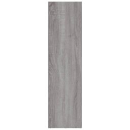 Berkfield Home Book Cabinet/TV Cabinet Grey Sonoma 36x30x114 cm Engineered Wood - Size: 36 x 30 x 114 cm - thumbnail 5