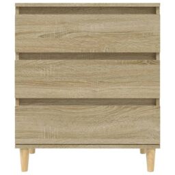 Berkfield Home Sideboard Sonoma Oak 60x35x70 cm Engineered Wood in Brown - Size: 60 x 35 x 70 cm - thumbnail 6