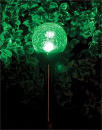Luxform Solar Pilar Garden Spike Stainless Steel in Silver - thumbnail 4