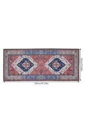 Living and Home Bohemian-Inspired Non-Slip Runner Rug in Red - Size: 50 cm x 120 cm - thumbnail 8