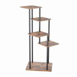 Garden Sanctuary 5-Tier Plant Stand Plant Display in Natural - thumbnail 9