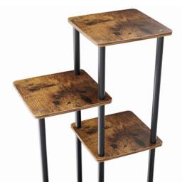 Garden Sanctuary 5-Tier Plant Stand Plant Display in Natural - thumbnail 7