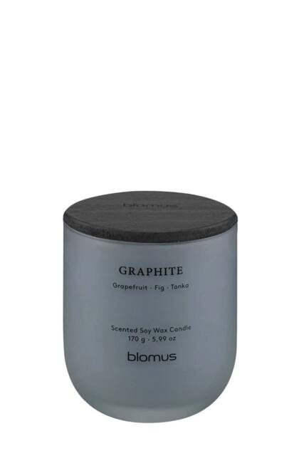 Blomus TUOKSU Graphite Scented candle S - Sharkskin in Light Grey - image 1