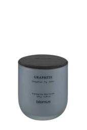 Blomus TUOKSU Graphite Scented candle S - Sharkskin in Light Grey - thumbnail 1