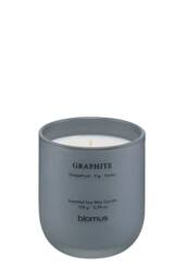 Blomus TUOKSU Graphite Scented candle S - Sharkskin in Light Grey - thumbnail 2
