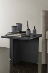 Blomus TUOKSU Graphite Scented candle S - Sharkskin in Light Grey - thumbnail 3