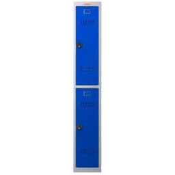 Phoenix Safe Company Personal Locker in Grey/Blue with Combination Locks, PL1230GBC in Blue - Size: 180 cm x 100 cm - thumbnail 3
