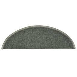 Berkfield Home Carpet Stair Treads 15 pcs Dark Green 56x17x3 cm - Size: Medium - thumbnail 6