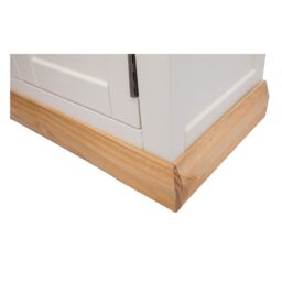 Cabinet Bits Trevi Off-White 2 Door TV Cabinet Wood Knob - thumbnail 6