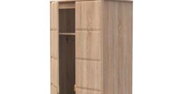 Ready Assembled 2 U Metro 2 Door Wardrobe (Ready Assembled) in Light Oak - Size: Large - thumbnail 5