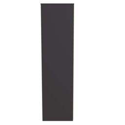 Ready Assembled 2 U Seattle Triple Mirror Wardrobe with 2 Drawers (Ready Assembled) in Dark Grey - thumbnail 2
