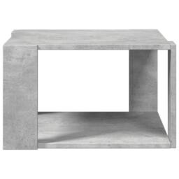 Berkfield Home Decorative Coffee Table Concrete Grey 51.5x51.5x30 cm Engineered Wood - thumbnail 4