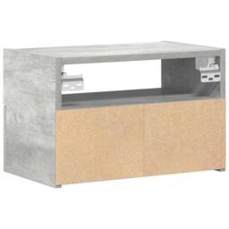 Berkfield Home Durable Wall-mounted Bedside Cabinets 2 pcs Concrete Grey 45x26x2 - thumbnail 7