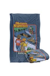 Steven Rhodes Meet Your Neighbours Silky Super Soft Throw Blanket - Size: Small - thumbnail 2