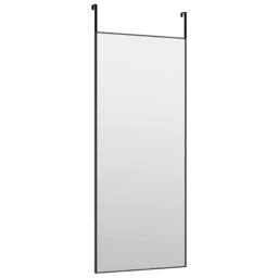 Berkfield Home Classic Door Mirror Black 40x100 cm Glass & Aluminium