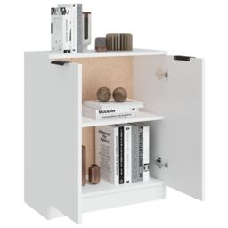 Berkfield Home Sideboard White 60x30x70 cm Engineered Wood - Size: 60 x 30 x 70 cm - thumbnail 6
