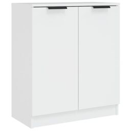 Berkfield Home Sideboard White 60x30x70 cm Engineered Wood - Size: 60 x 30 x 70 cm - thumbnail 2